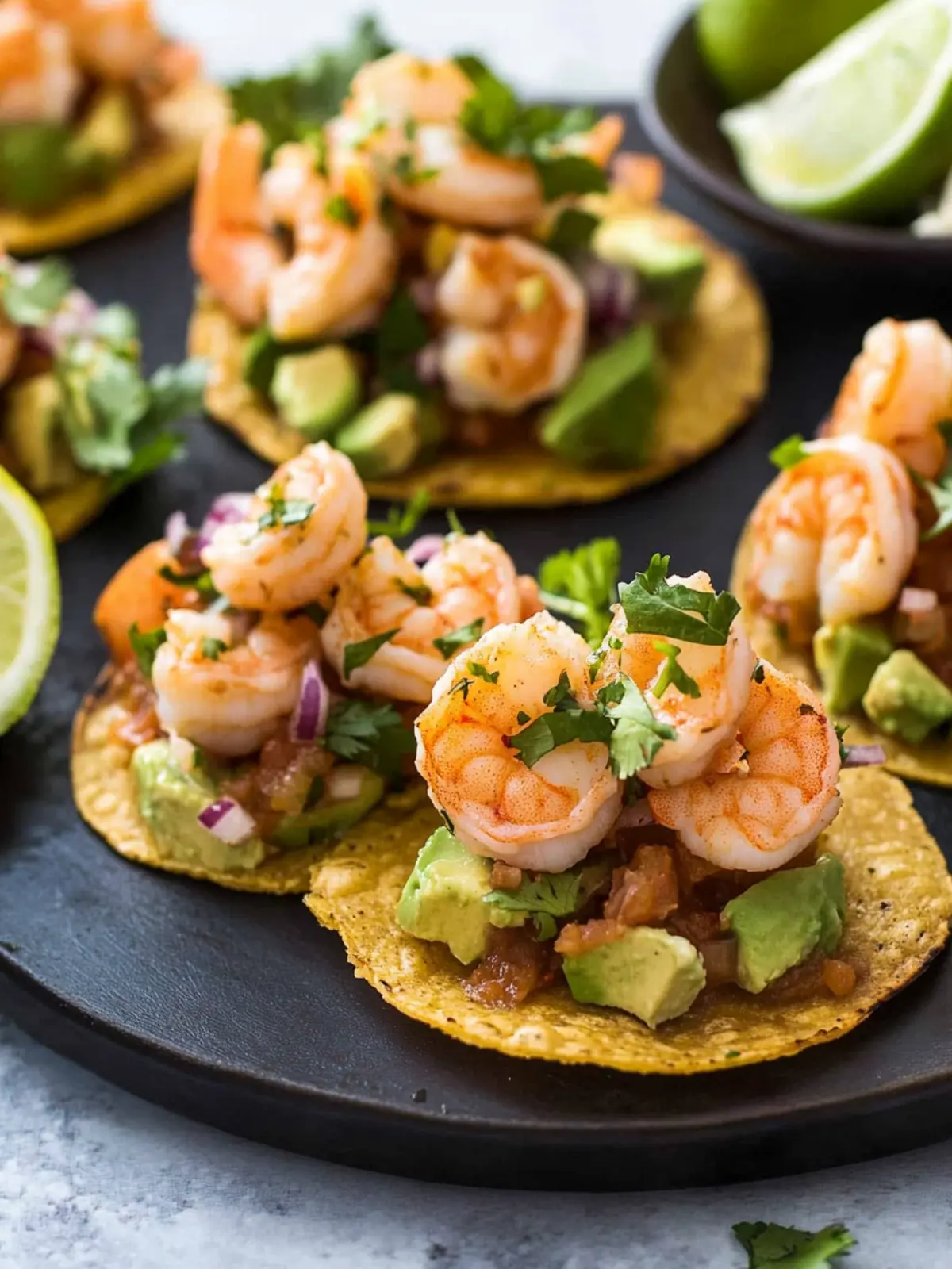 Delicious Shrimp Tostadas Bites Perfect for Any Party 3 Shrimp Tostadas Bites