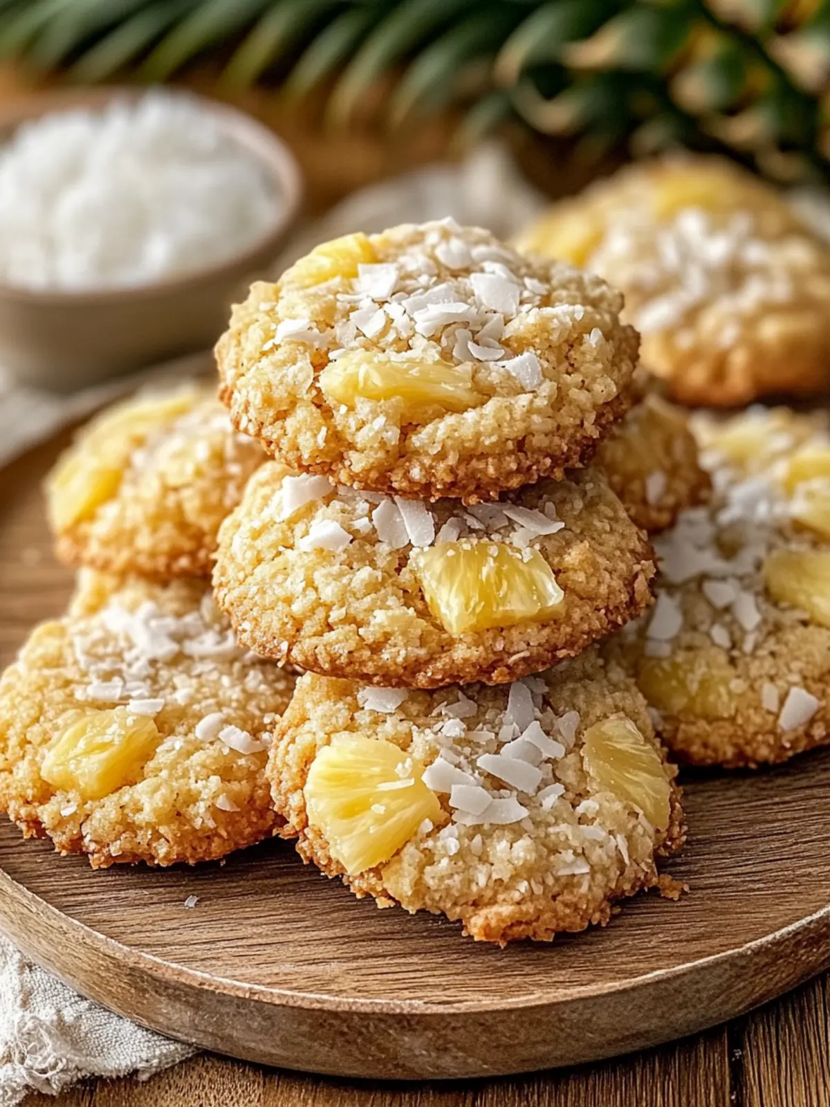 Tropical Pineapple Coconut Cookies for a Sweet Summer Escape 5 Tropical Pineapple Coconut Cookies
