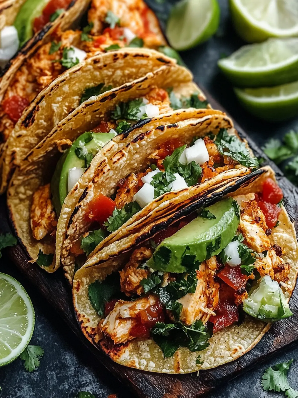 Crispy Poblano Chicken Tacos for Quick Family Dinners 5 Crispy Poblano Chicken Tacos