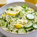 Zesty Cucumber Lemon Orzo Salad – Your Go-To Summer Dish 4 Cucumber Lemon Orzo Salad