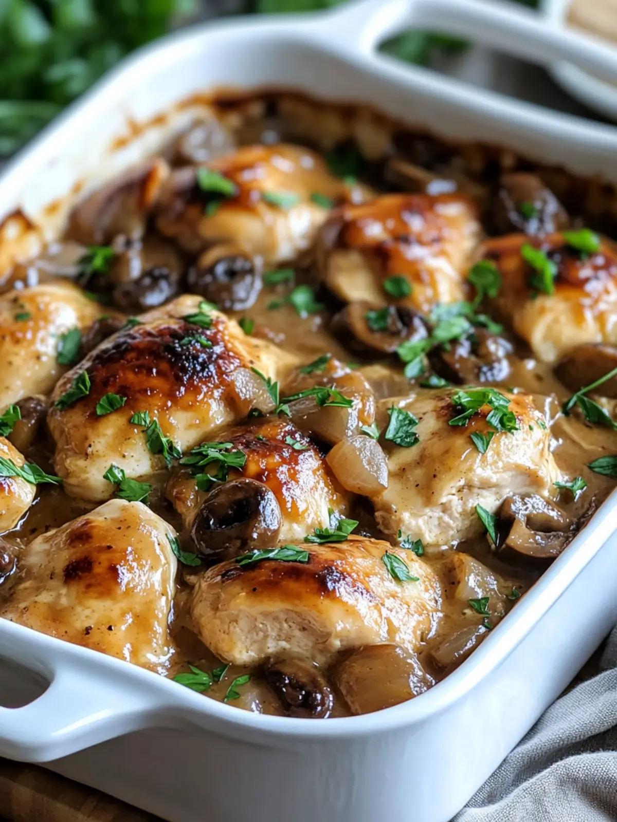 Savory Chicken Marsala Casserole for Cozy Family Dinners 2 Chicken Marsala Casserole