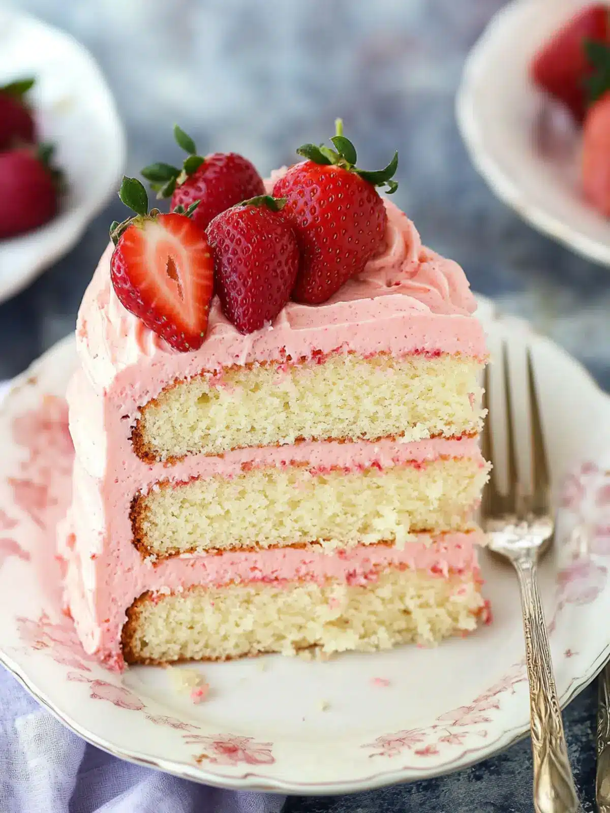 Indulge in Strawberry Moscato Layer Cake Heaven at Home 3 Strawberry Moscato Layer Cake