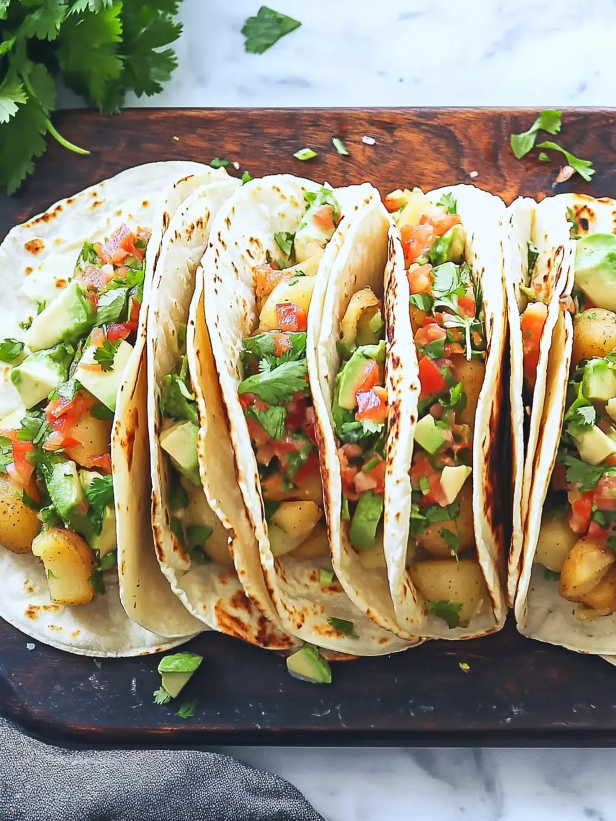 Savor Homemade Potato Tacos – Crispy and Flavorful Bliss 2 Potato Tacos