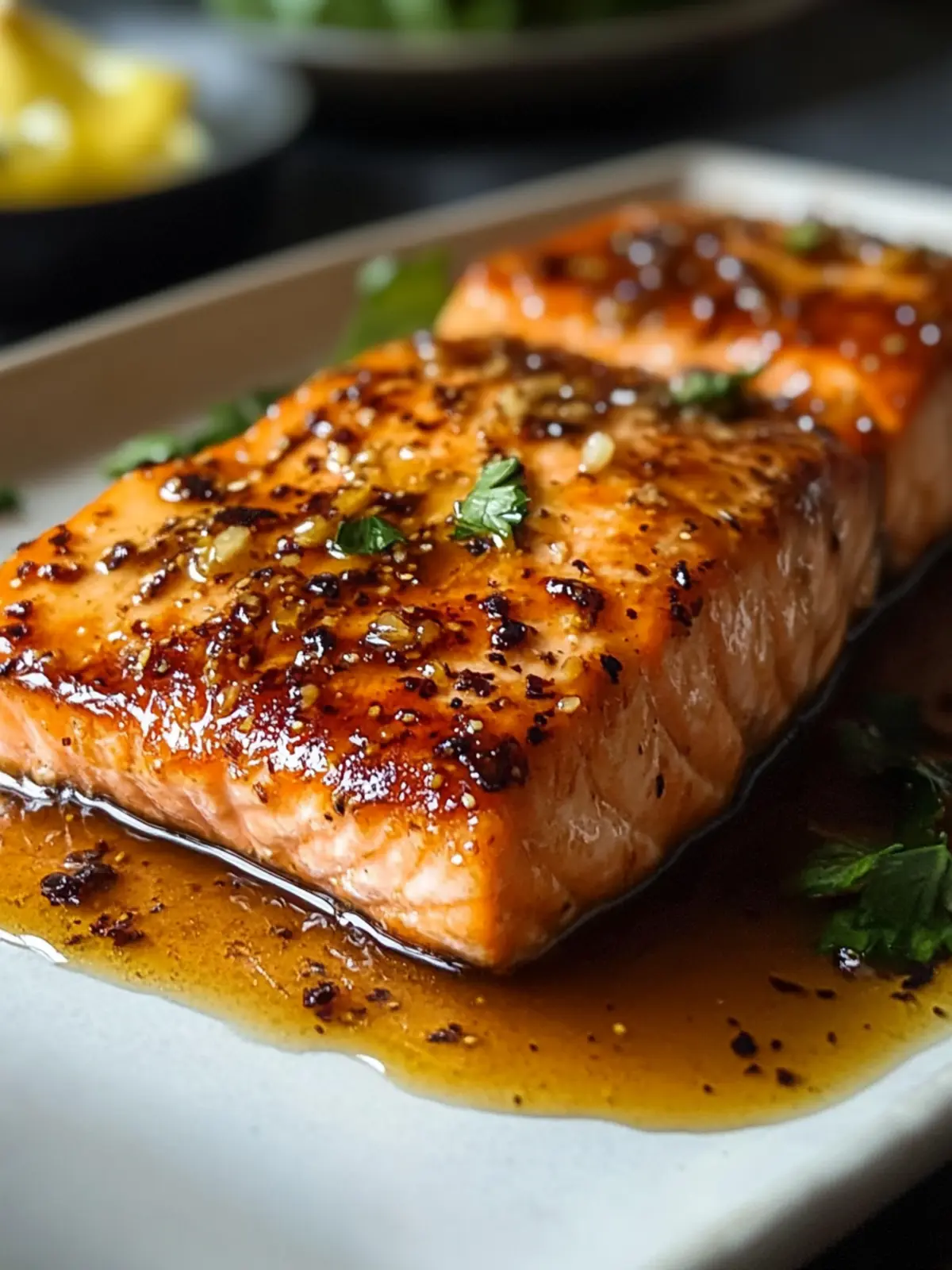 Savory Honey Garlic Butter Salmon in Just 20 Minutes 2 Honey Garlic Butter salmon