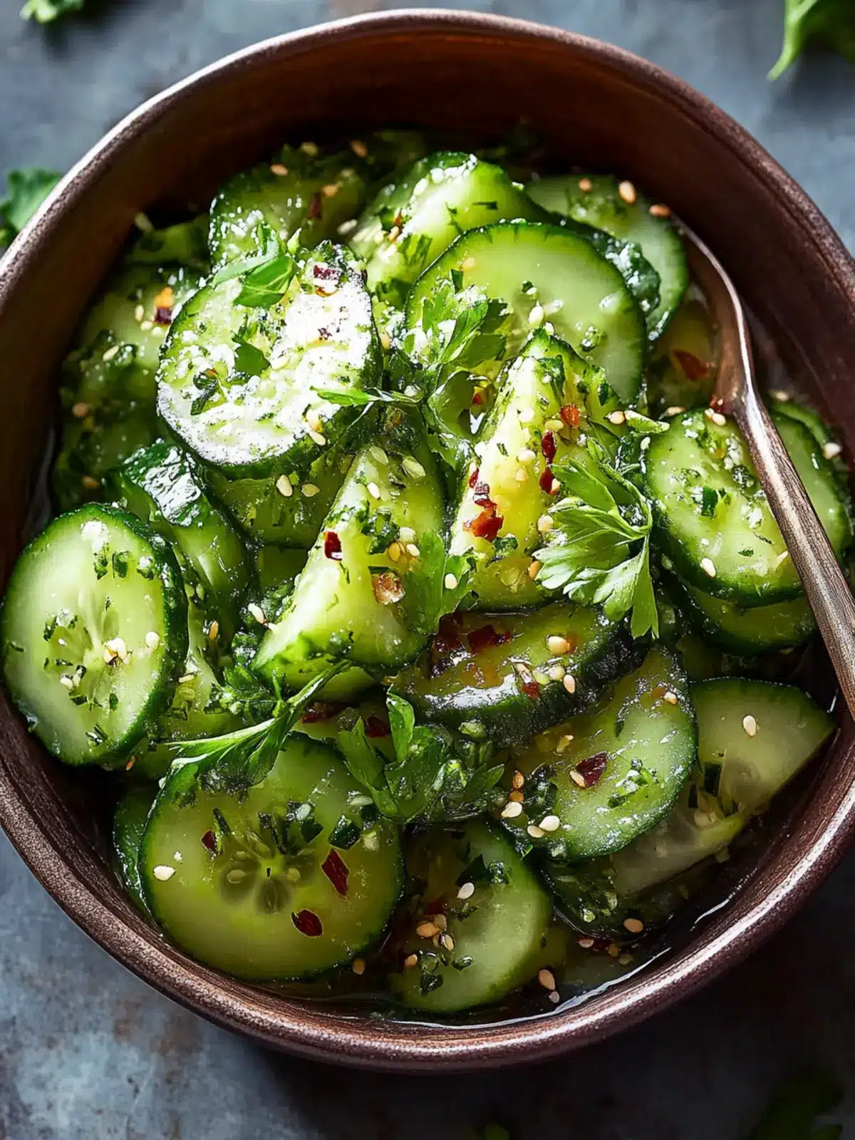 Refreshing Smashed Cucumber Salad for Hot Summer Days 2 Smashed Cucumber Salad