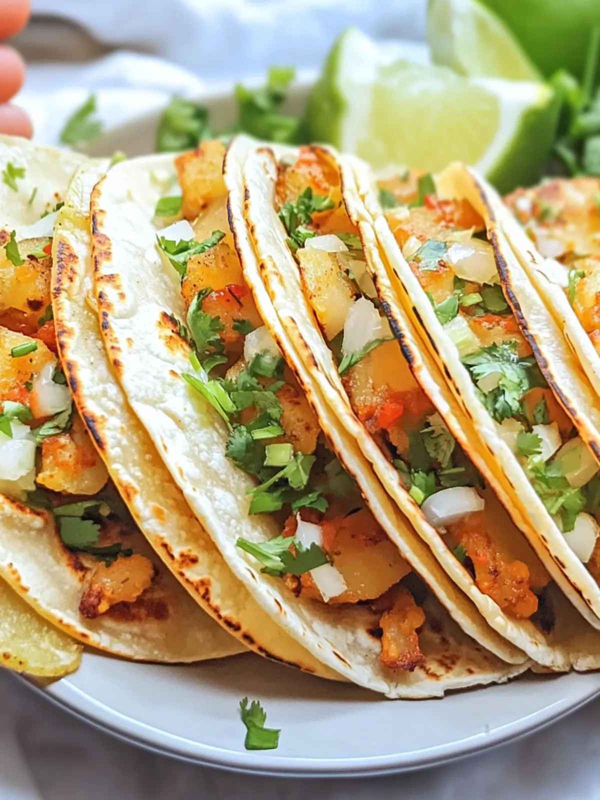 Savor Homemade Potato Tacos – Crispy and Flavorful Bliss 4 Potato Tacos