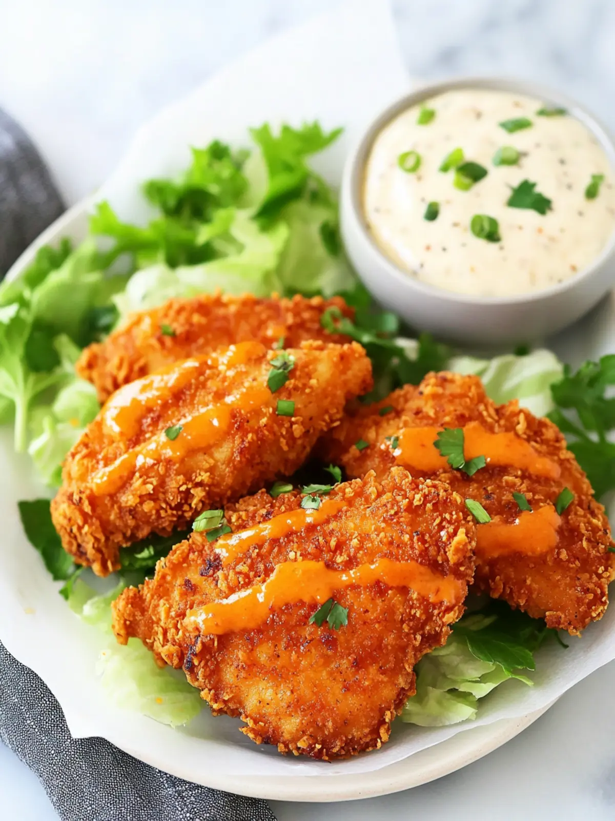 Crispy Buffalo Chicken That'll Change Your Dinner Game 4 Crispy Buffalo Chicken