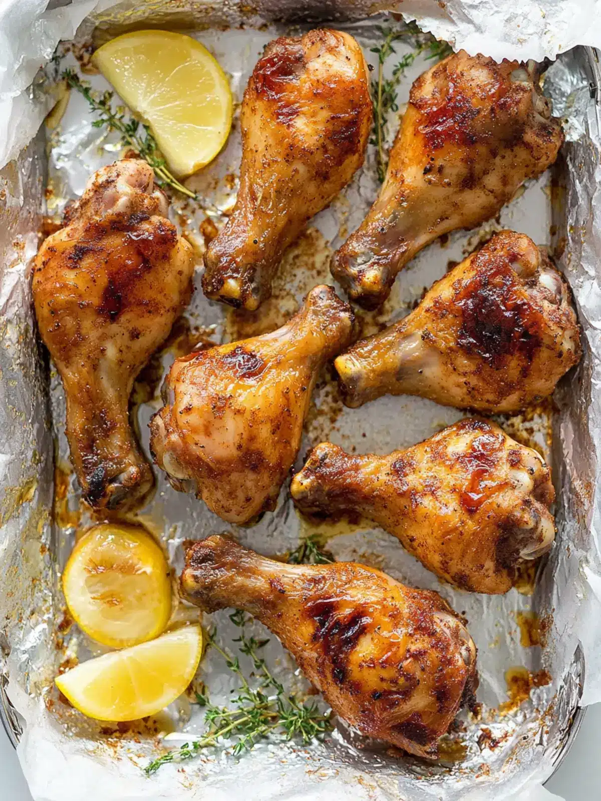 Irresistibly Crispy Baked Chicken Legs You'll Love 2 Baked Chicken Legs