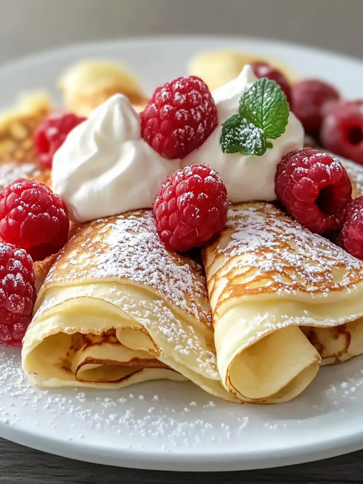 Raspberry Vanilla Cream Crepes to Brighten Your Brunch 4 Raspberry Vanilla Cream Crepes