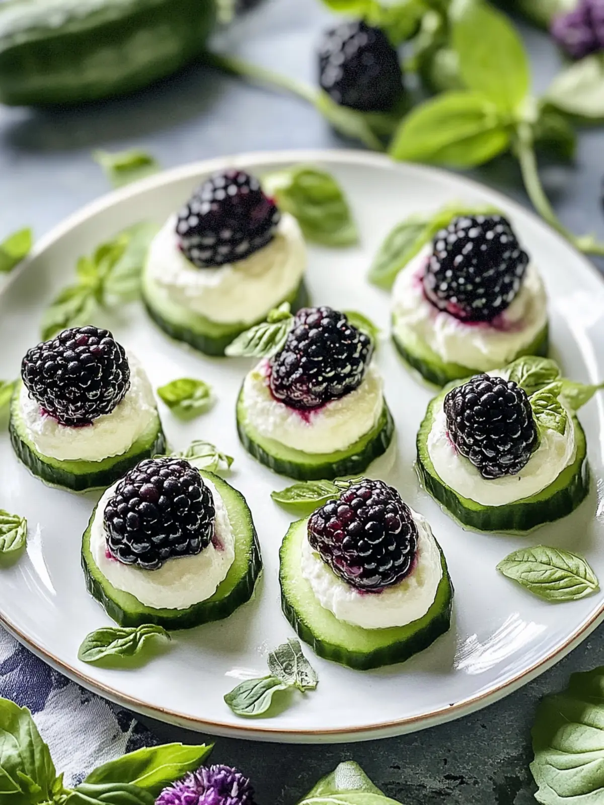 Fresh Blackberry-Cucumber Caprese Bites for Perfect Summer Snacking 5 Blackberry-Cucumber Caprese Bites