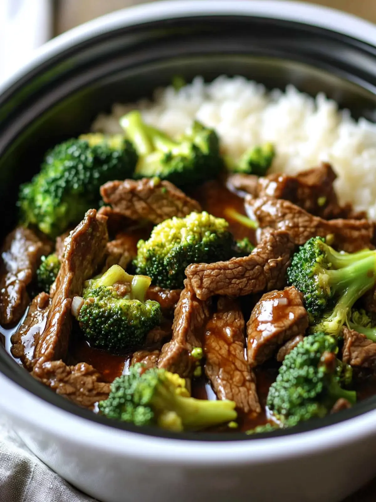 Savory Crock Pot Beef and Broccoli: Easy Dinner Magic 4 Savory Crock Pot Beef and Broccoli