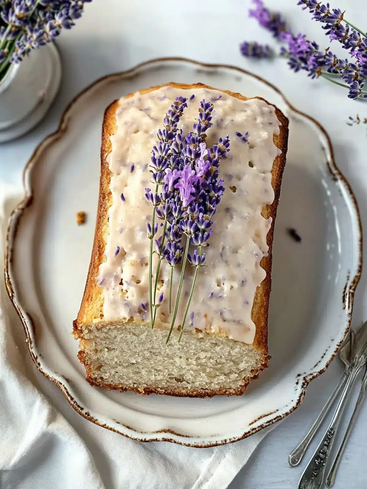Delightful Lavender Tea Bread for Cozy Afternoons 5 Lavender Tea Bread