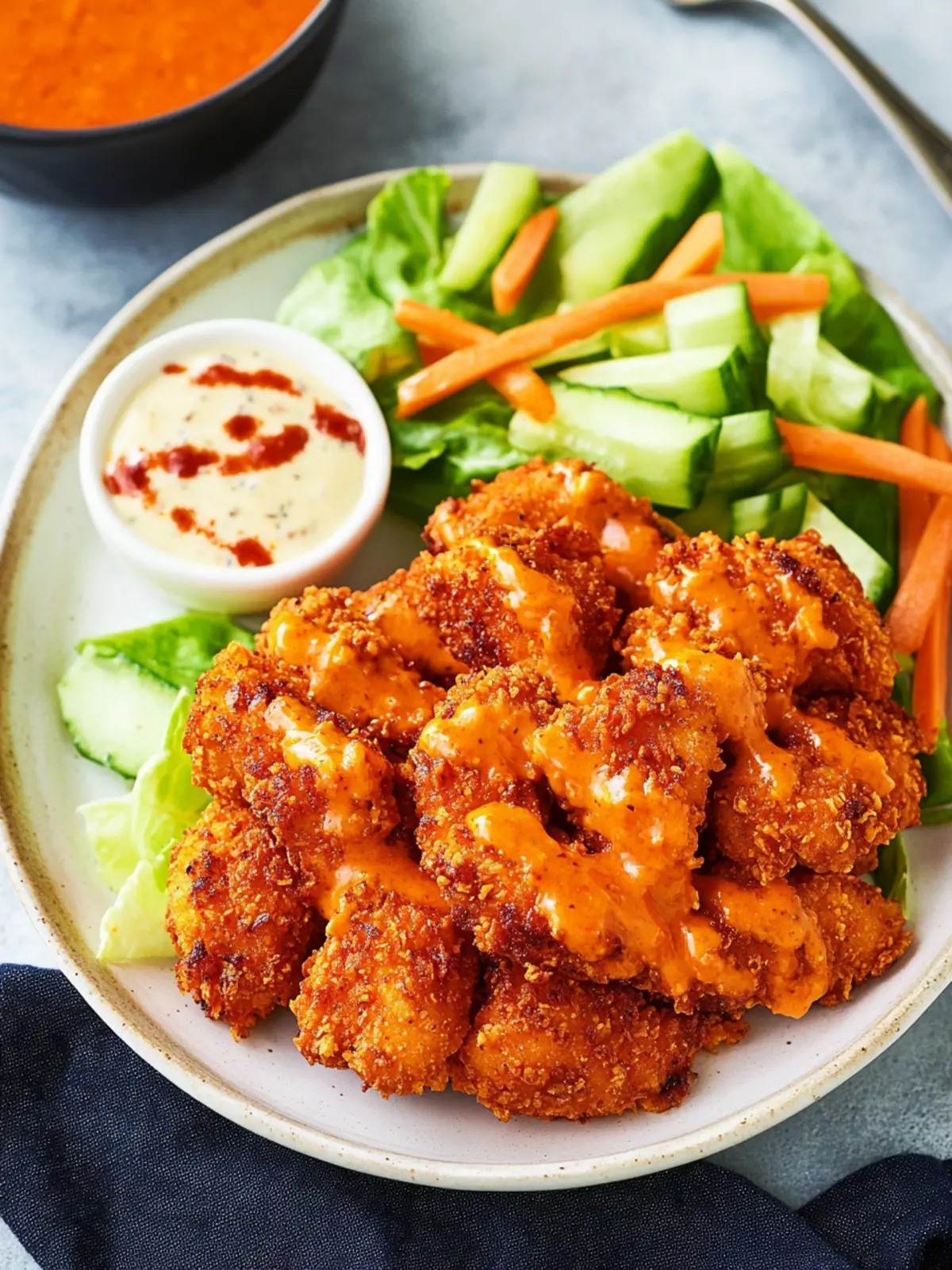 Crispy Buffalo Chicken That'll Change Your Dinner Game 2 Crispy Buffalo Chicken