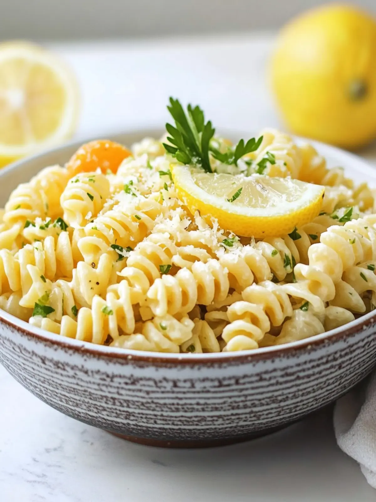 Zesty Lemon Parmesan Pasta Salad for Bright Summer Days 4 Lemon Parmesan Pasta Salad