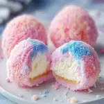 Crispy Cotton Candy Cheesecake Bombs for Whimsical Treats 8 Crispy Cotton Candy Cheesecake Bombs