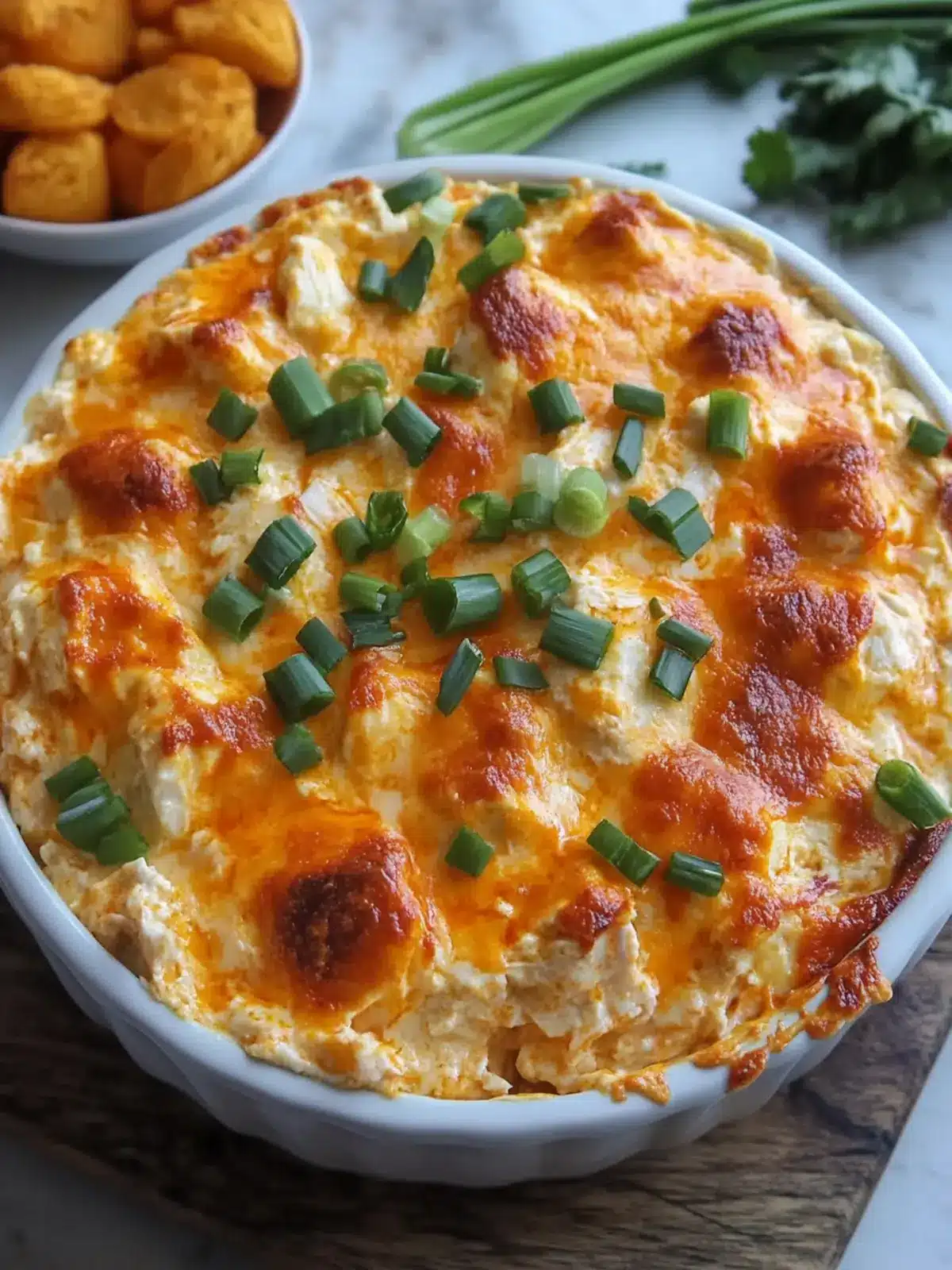 Quick One-Bowl Buffalo Chicken Dip: Effortless Party Pleaser 2 Quick One-Bowl Buffalo Chicken Dip
