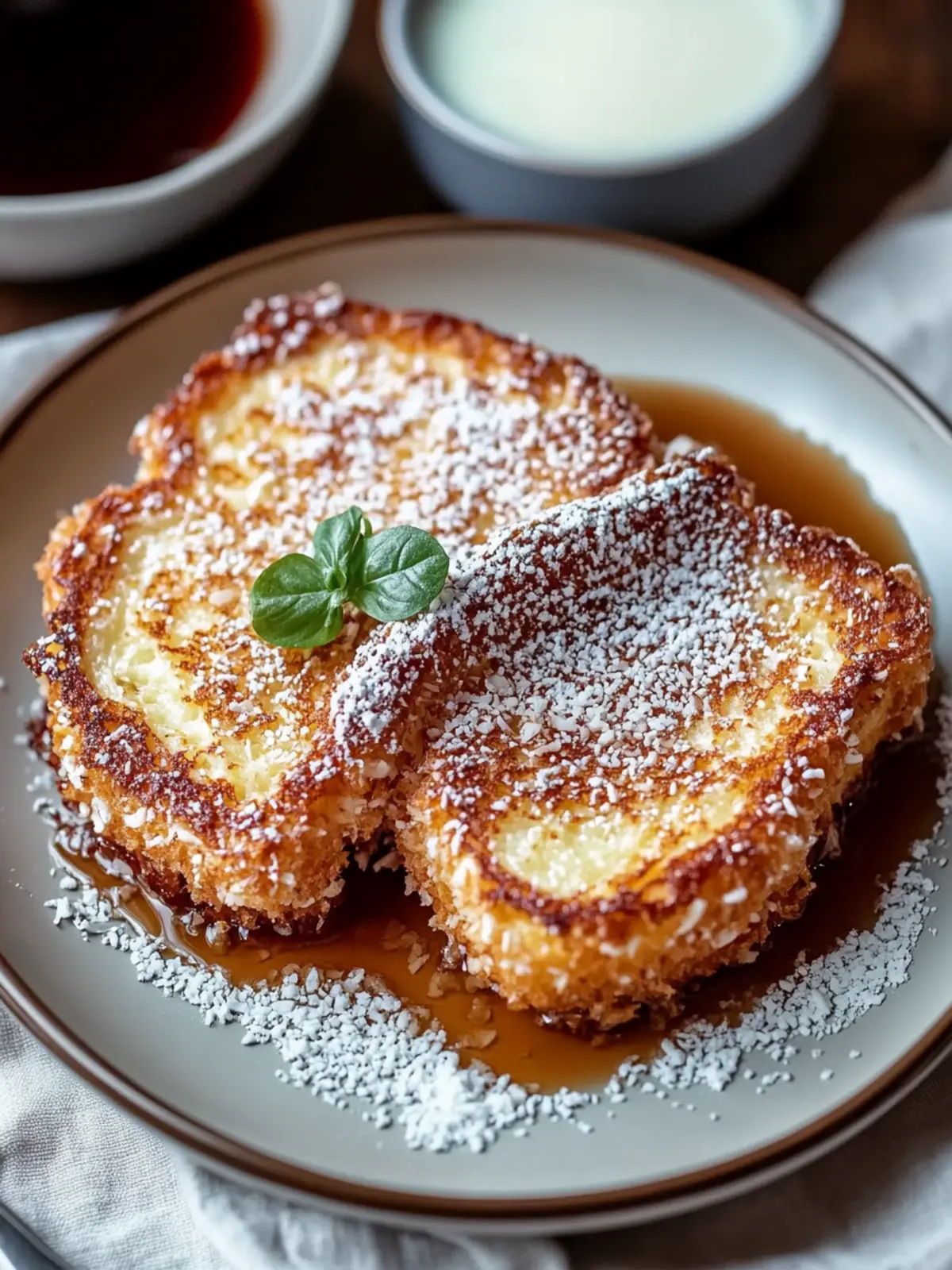 Coconut Crusted French Toast for a Blissful Tropical Breakfast 4 Coconut Crusted French Toast