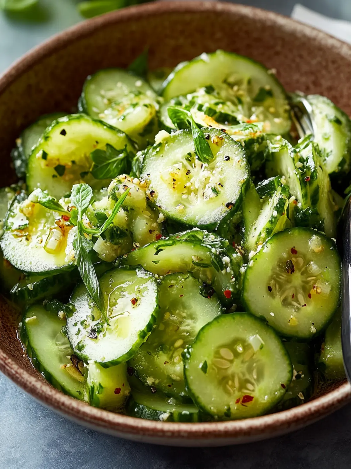 Refreshing Smashed Cucumber Salad for Hot Summer Days 5 Smashed Cucumber Salad