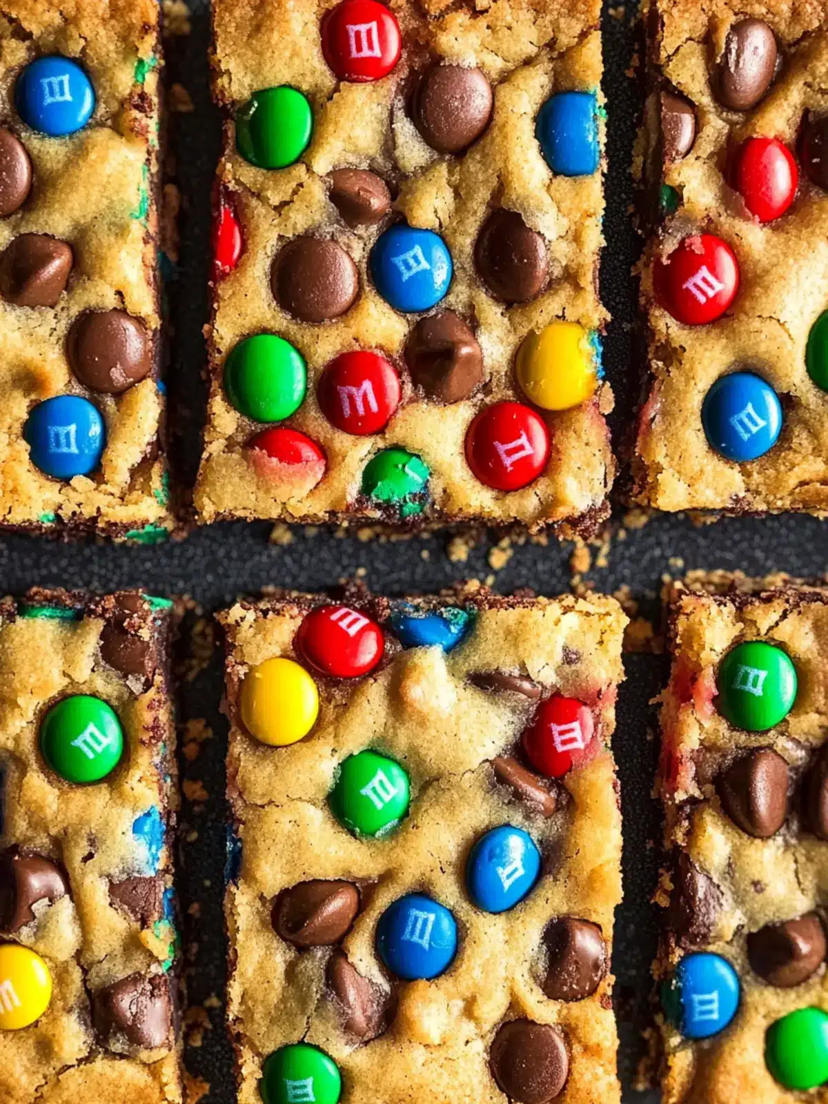 Classic M&M Cookie Bars That Will Make You Smile Daily 2 Classic M&M Cookie Bars