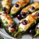 Irresistible Blueberry Brie Jalapeño Poppers for Game Day 6 Blueberry Brie Jalapeño Poppers