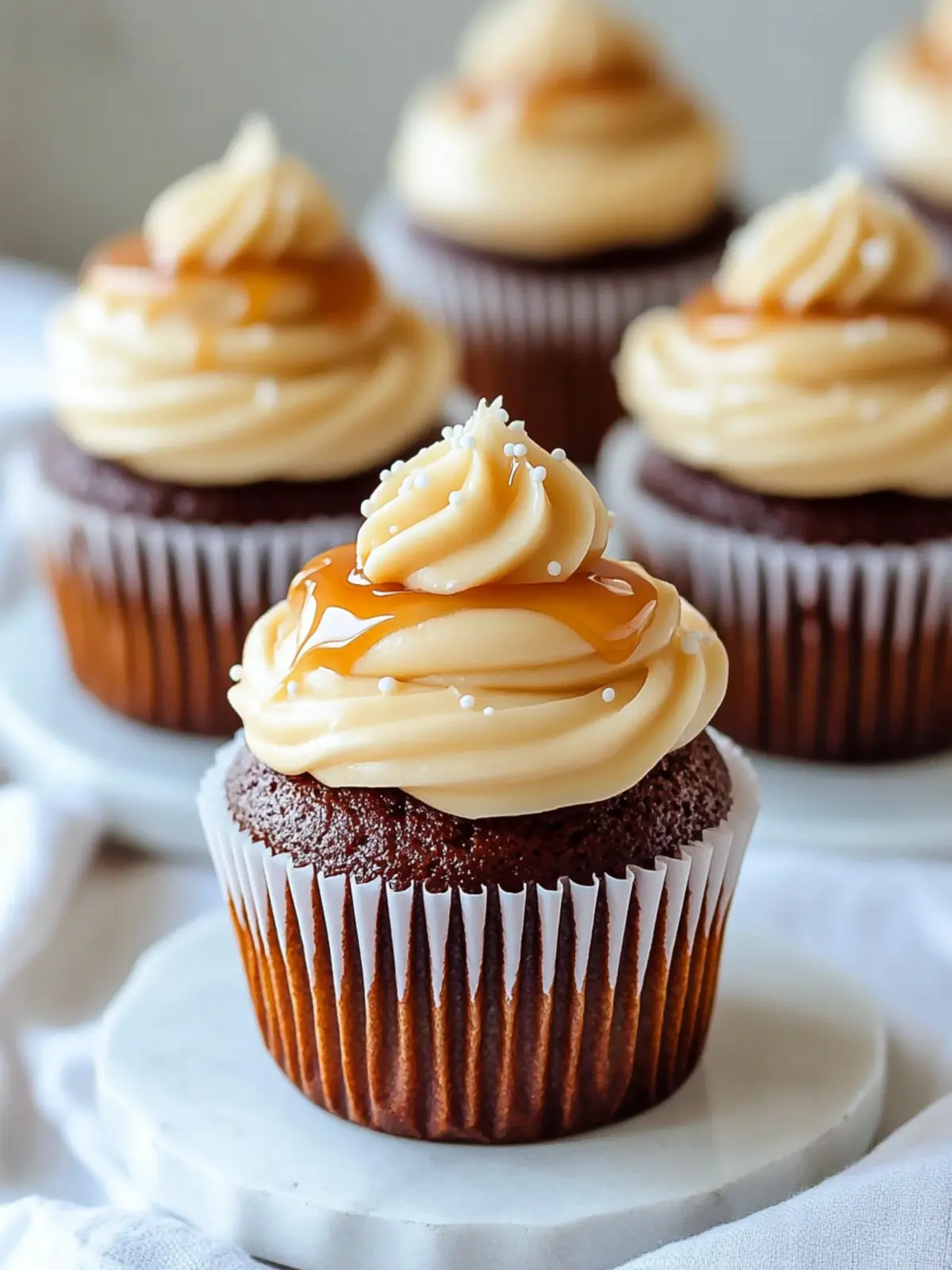 Irresistible Salted Dulce de Leche Cupcakes to Delight Your Tastebuds 3 Salted Dulce de Leche Cupcakes