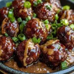 Sticky Hoisin Meatballs with Scallion Sauce: A Flavorful Win! 10 Sticky Hoisin Meatballs with Scallion Sauce
