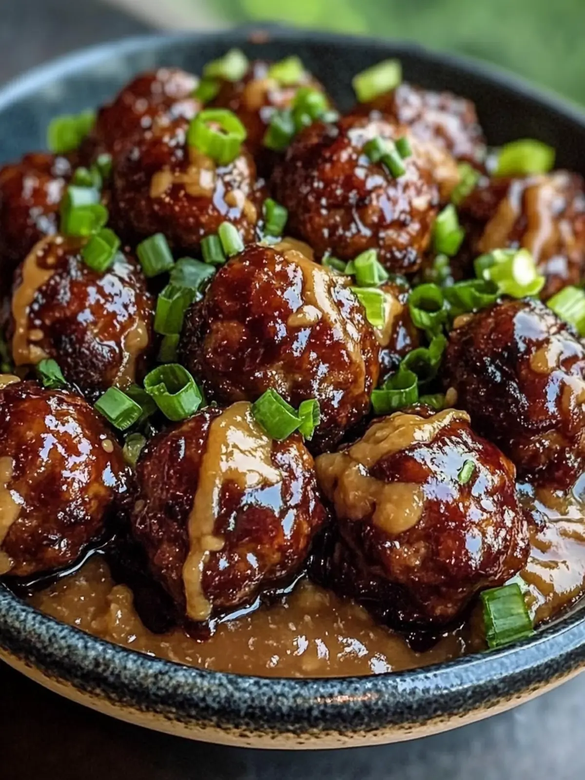 Sticky Hoisin Meatballs with Scallion Sauce: A Flavorful Win! 5 Sticky Hoisin Meatballs with Scallion Sauce