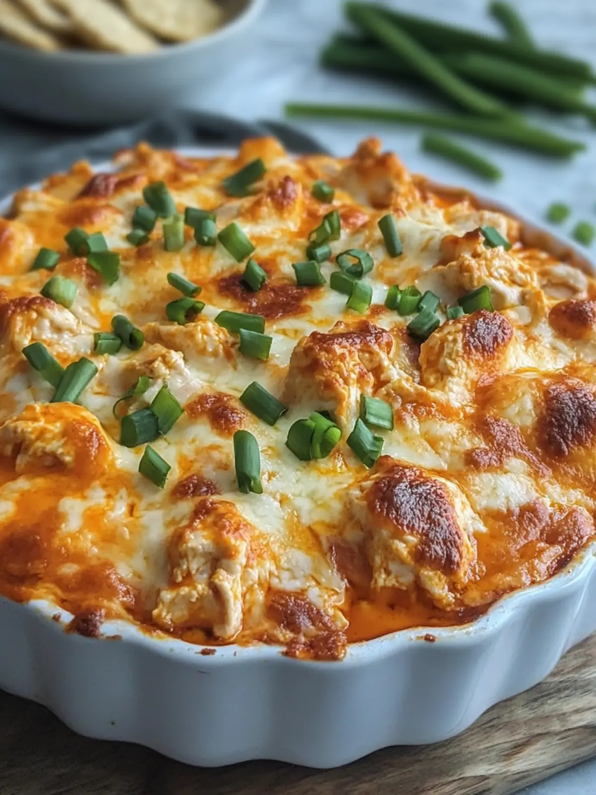 Quick One-Bowl Buffalo Chicken Dip: Effortless Party Pleaser 4 Quick One-Bowl Buffalo Chicken Dip