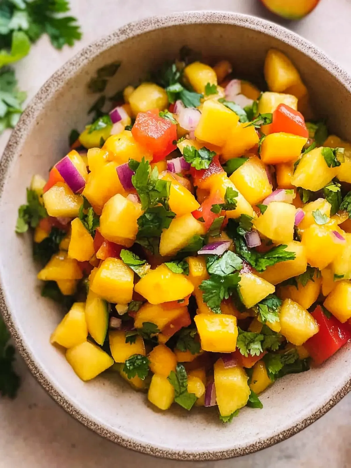 Zesty Mango Salsa That Will Brighten Your Next Gathering 4 Mango Salsa