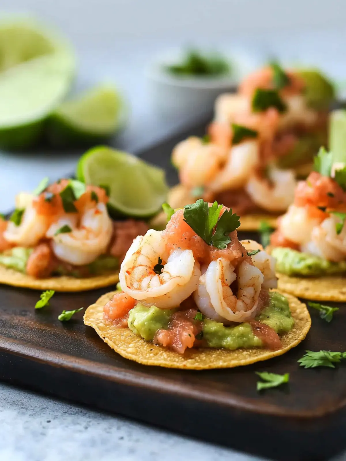 Delicious Shrimp Tostadas Bites Perfect for Any Party 4 Shrimp Tostadas Bites
