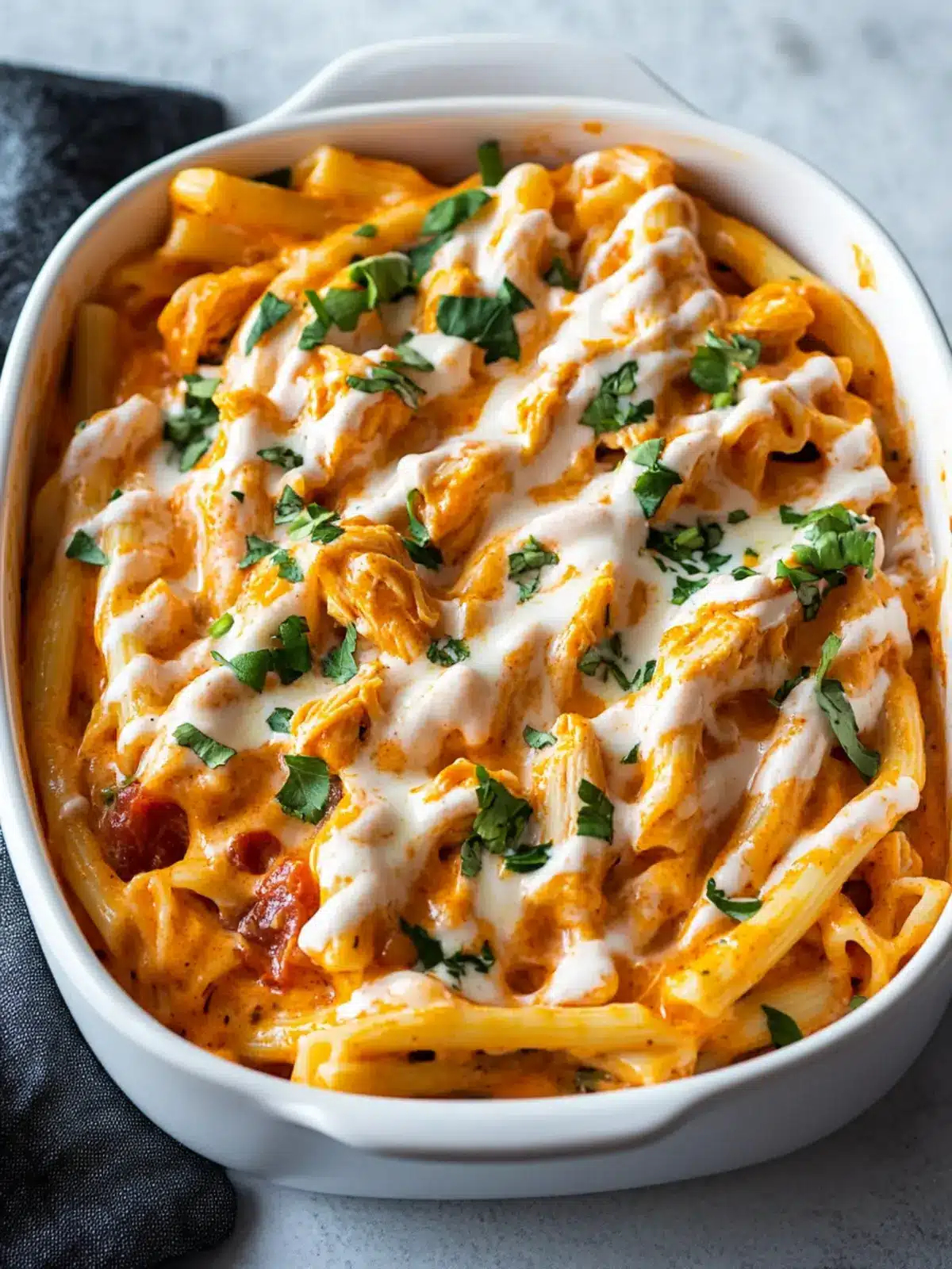 Creamy Buffalo Chicken Pasta for Your Next Comfort Meal 5 Creamy Buffalo Chicken Pasta