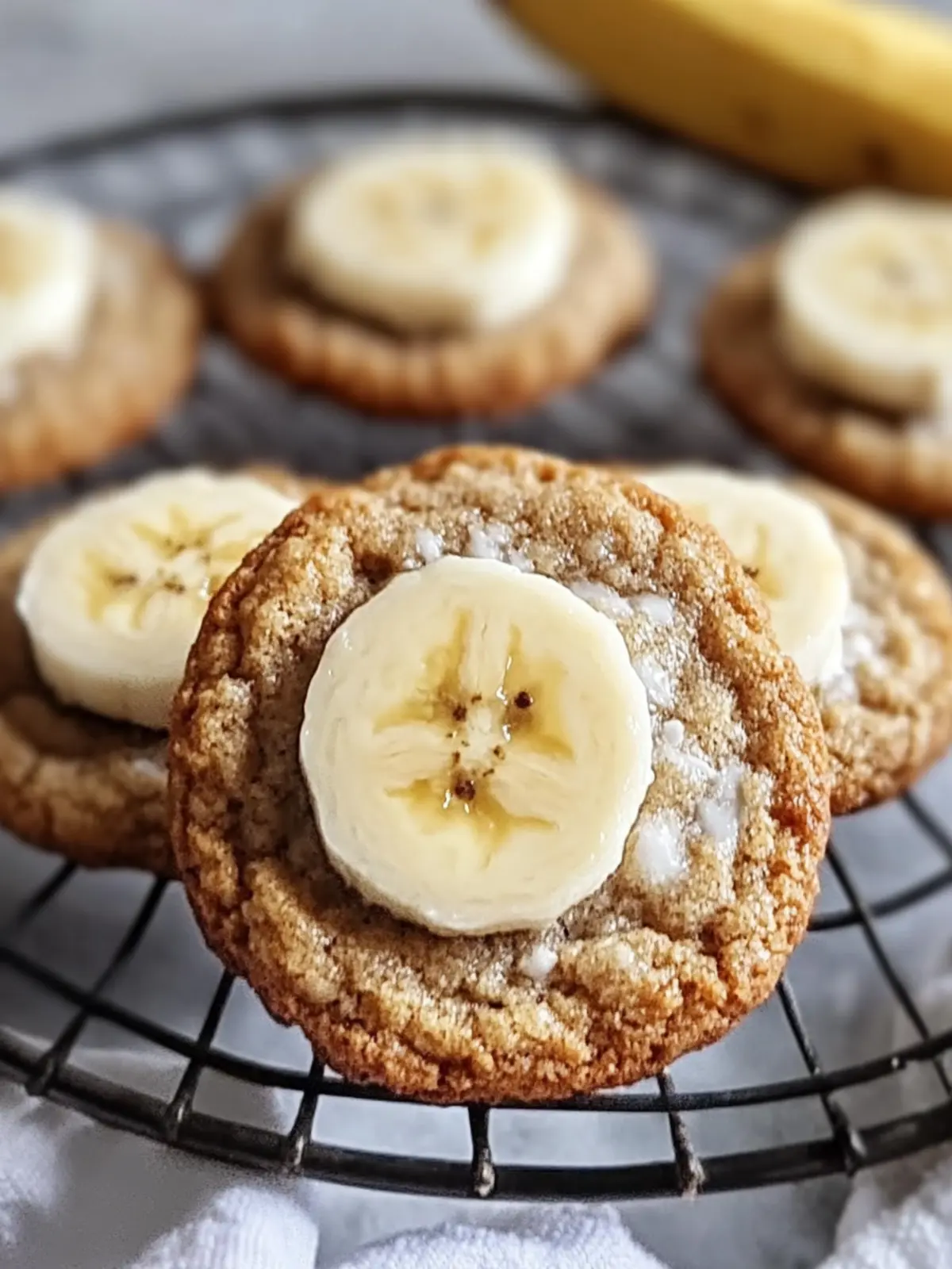 Irresistible Banana Bread Cookies with Cream Cheese Glaze 3 Banana Bread Cookies