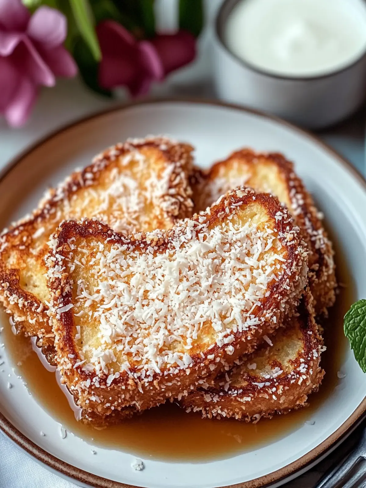 Coconut Crusted French Toast for a Blissful Tropical Breakfast 3 Coconut Crusted French Toast