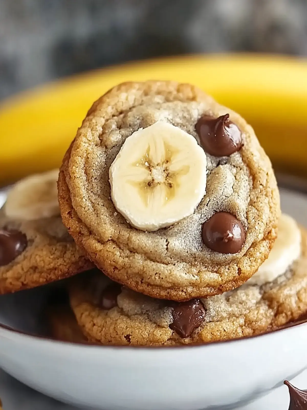 Irresistible Banana Bread Cookies with Cream Cheese Glaze 4 Banana Bread Cookies