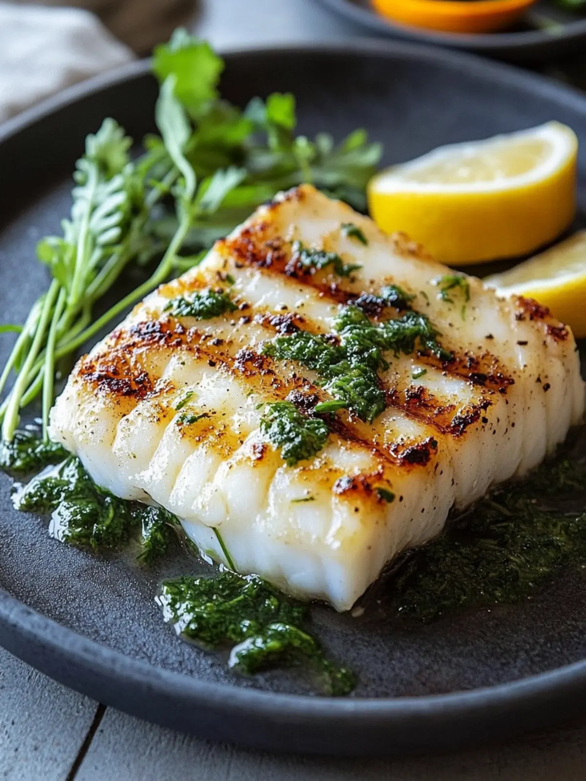 Grilled Cod with Lemon-Herb Marinade: A Healthy Flavor Boost 5 Grilled Cod with Lemon-Herb Marinade