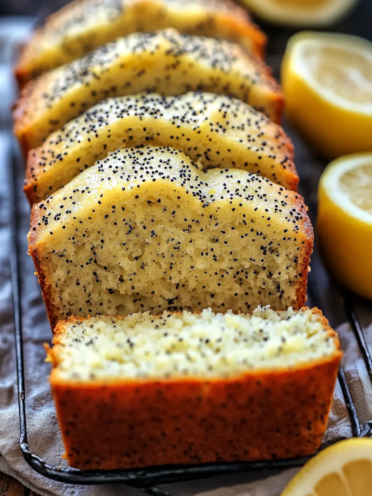Delightful Lemon Poppy Seed Bread for Bright Mornings 4 lemon poppy seed bread