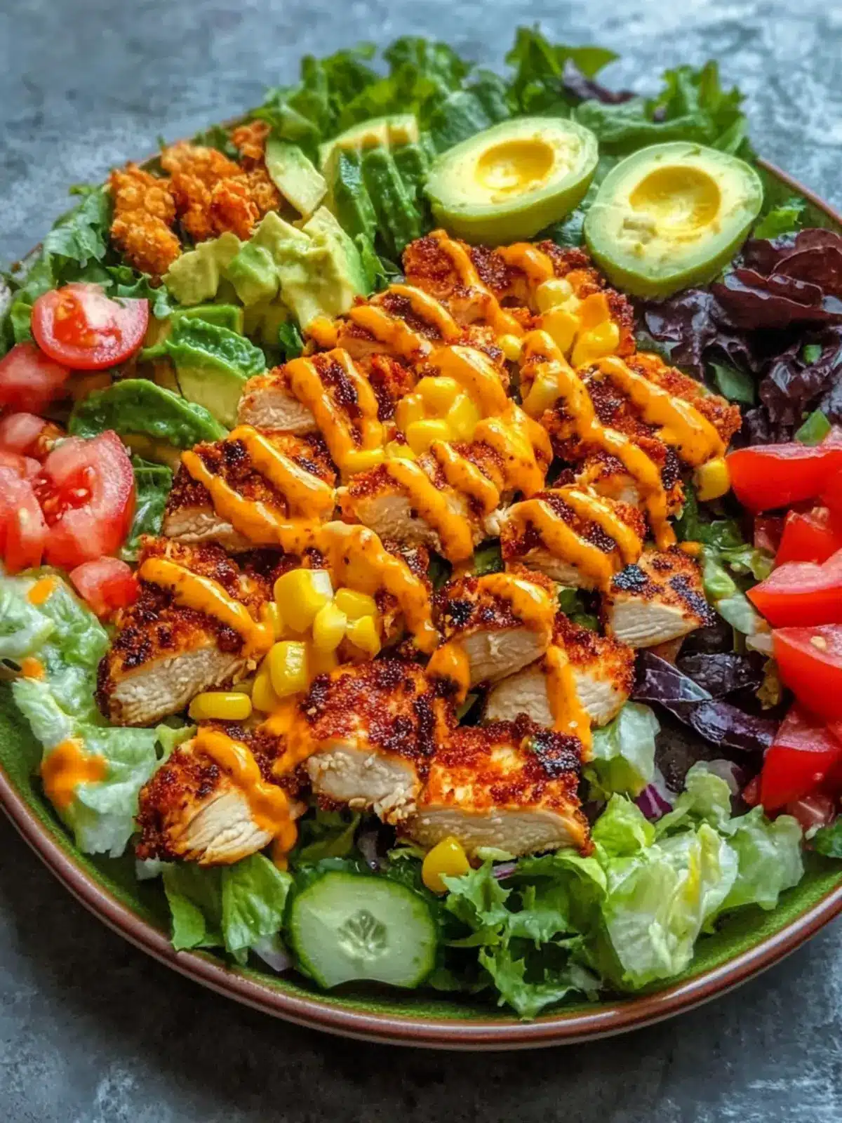 30-Minute Crispy Chicken Taco Salad That Wows Every Time 3 Crispy Chicken Taco Salad