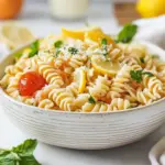 Zesty Lemon Parmesan Pasta Salad for Bright Summer Days 3 Lemon Parmesan Pasta Salad
