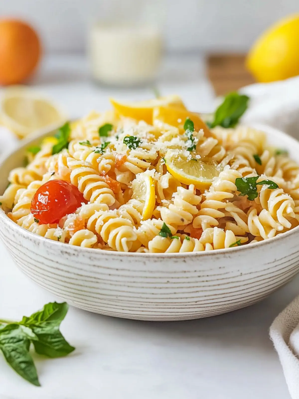 Zesty Lemon Parmesan Pasta Salad for Bright Summer Days 5 Lemon Parmesan Pasta Salad