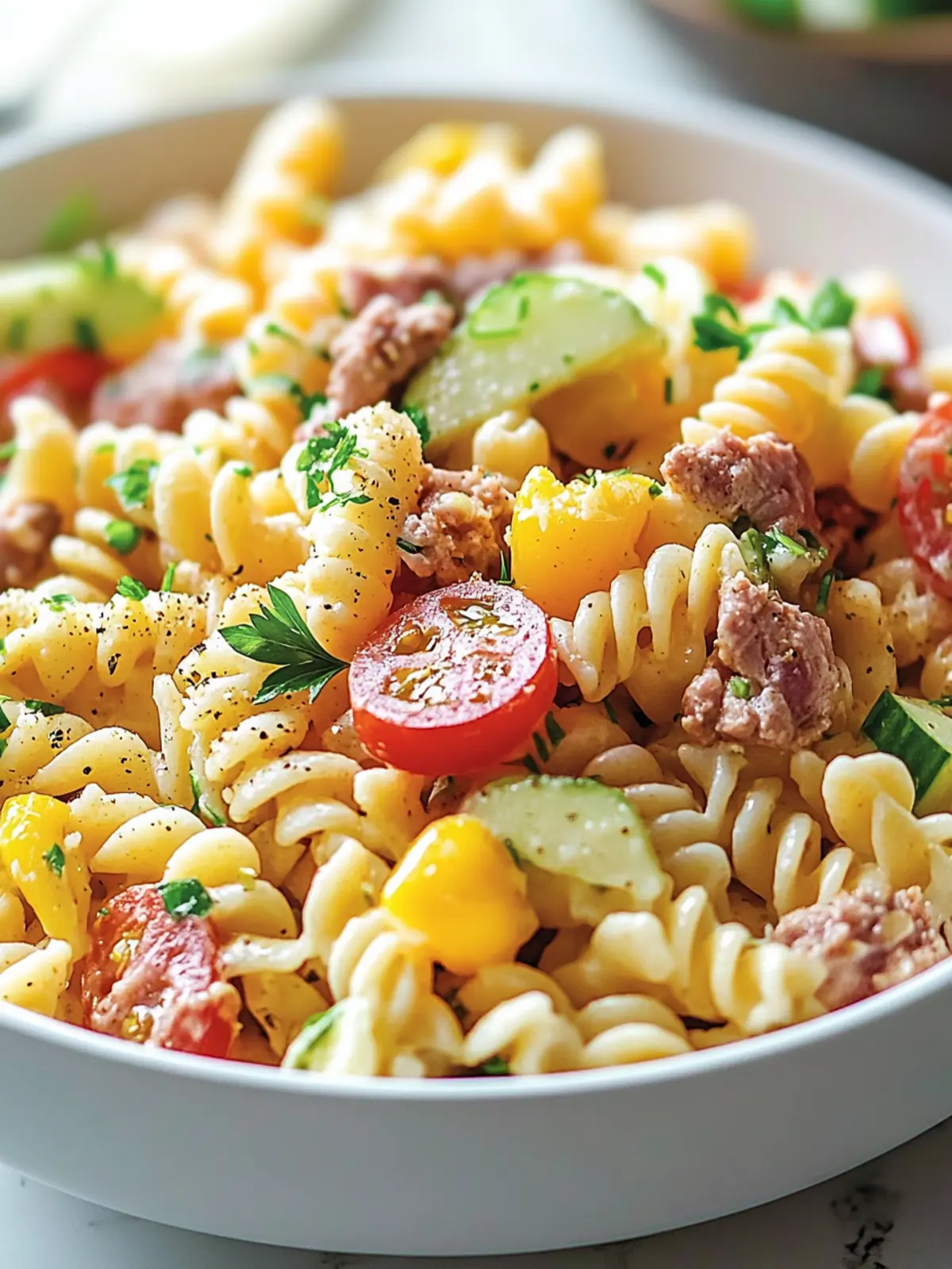 Delicious Jimmy Buffett Pasta Salad for a Flavorful Feast 4 Jimmy Buffett Pasta Salad