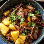 Crockpot Chipotle Pineapple Pot Roast Bowl for Easy Family Dinners 5 Crockpot Chipotle Pineapple Pot Roast Bowl