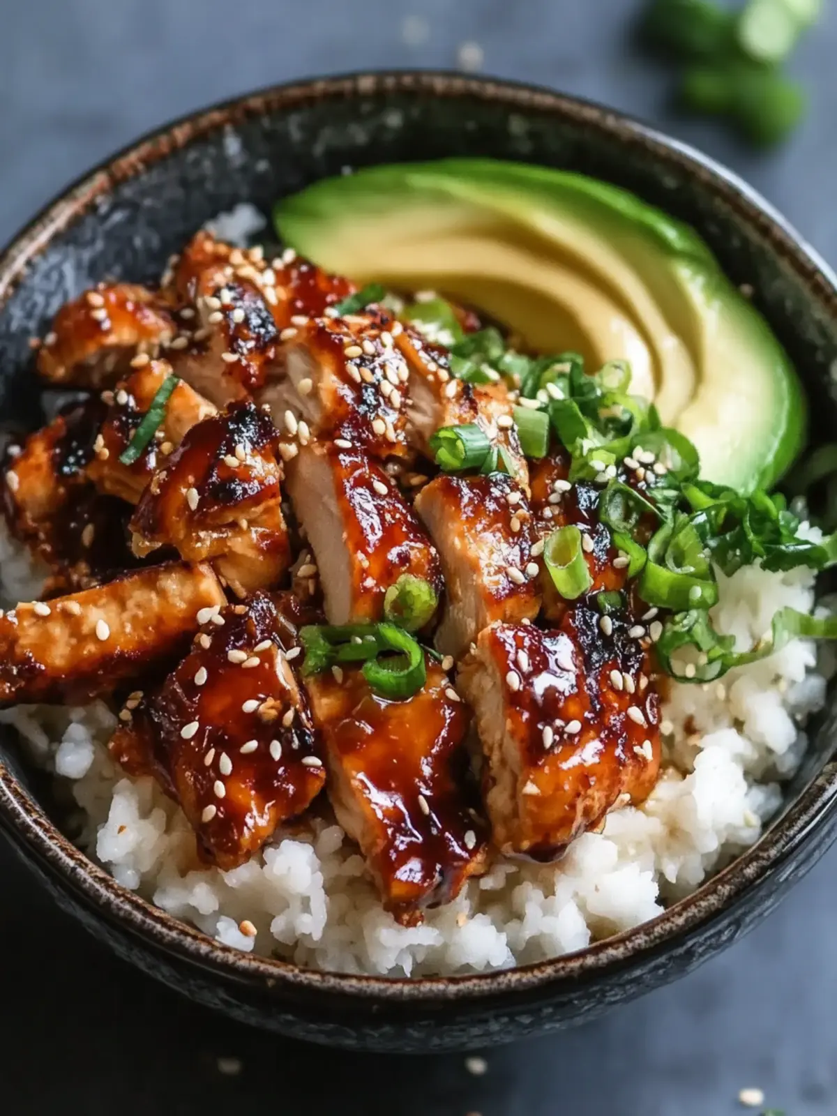 Sticky Chicken Bowls for a Cozy and Quick Dinner Delight 5 Sticky Chicken Bowls