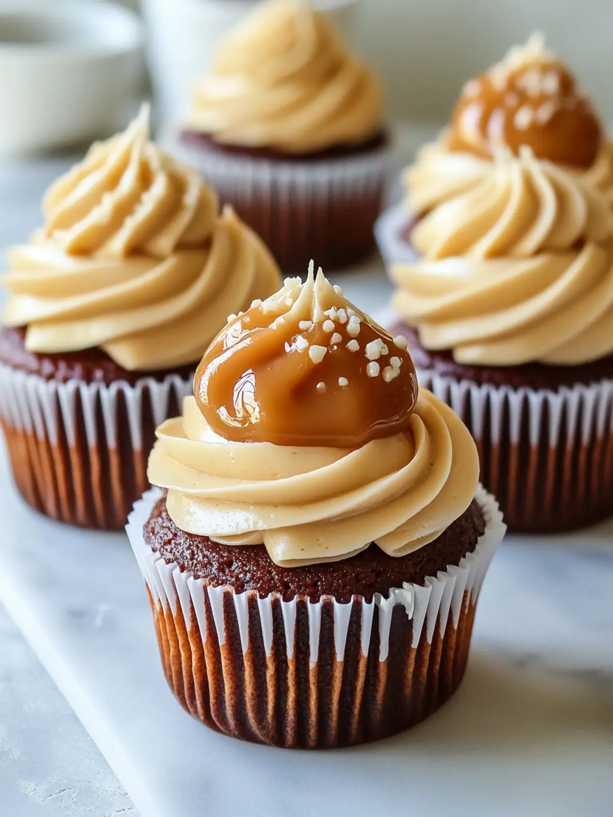 Irresistible Salted Dulce de Leche Cupcakes to Delight Your Tastebuds 2 Salted Dulce de Leche Cupcakes