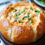 Buffalo Chicken Dip Bread Bowl: Your Game Day Star! 8 Buffalo Chicken Dip Bread Bowl