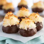 Irresistible Chocolate-Dipped Coconut Macaroons Recipe 9 Chocolate-Dipped Coconut Macaroons