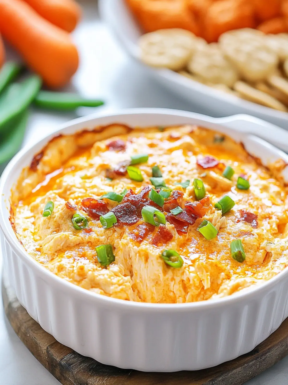 Delicious Buffalo Crack Chicken Dip – One Bowl Wonder! 2 Buffalo Crack Chicken Dip – One Bowl