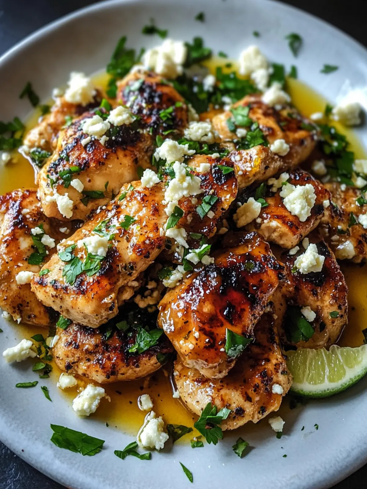 Hot Honey Feta Chicken: Sweet and Spicy Dinner Delight 2 Hot Honey Feta Chicken