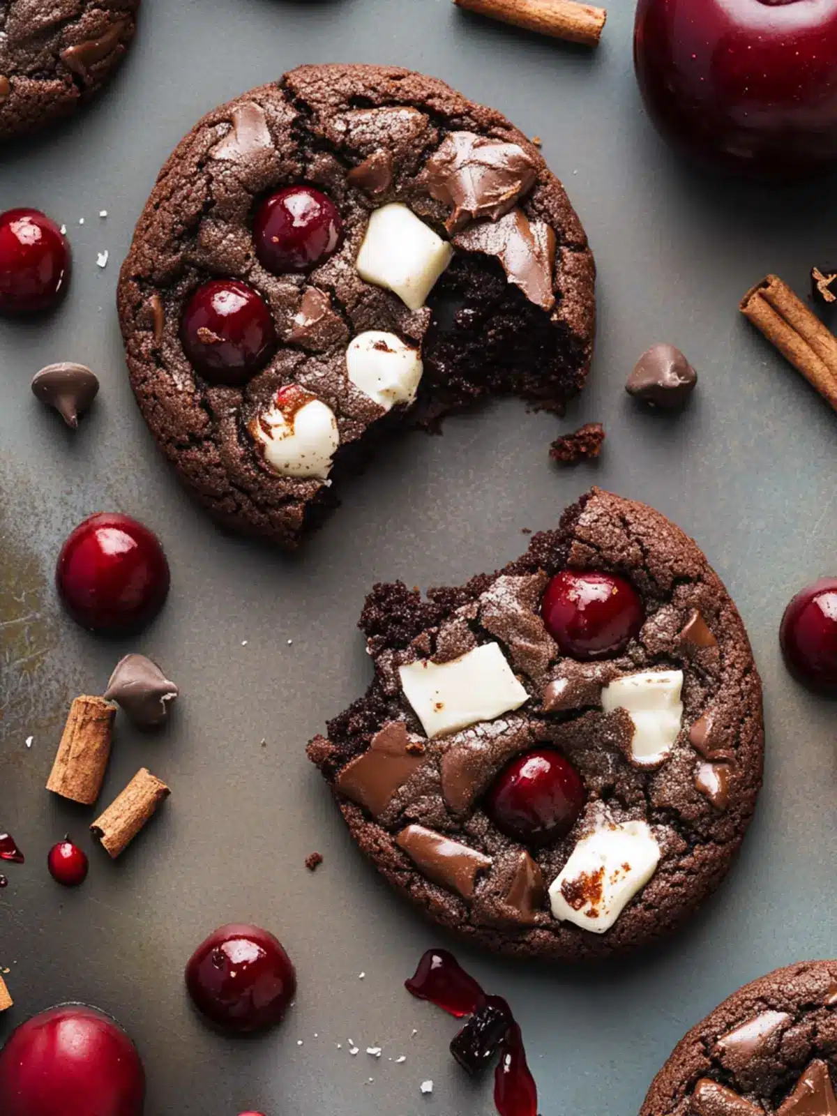 Chewy Black Forest Cookies with Fresh Cherries Made Easy 5 Black Forest Cookies