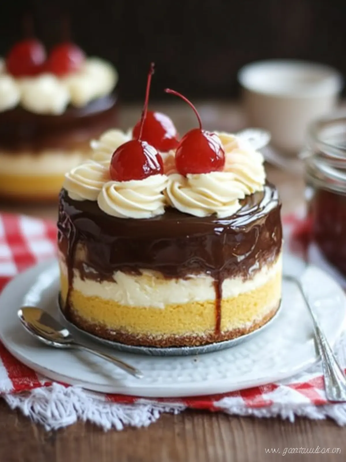 Delicious Boston Cream Pie Jars for Sweet Memories 2 Boston Cream Pie