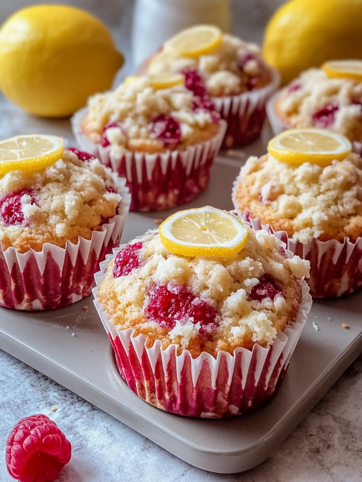 Lemon Raspberry White Chocolate Muffins for a Sweet Escape 2 Lemon Raspberry White Chocolate Muffins